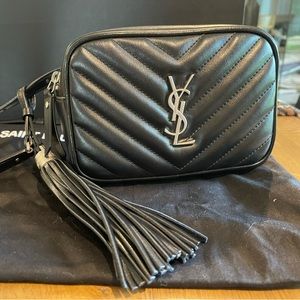 YVES SAINT LAURENT LOU BELT BAG IN QUILTED LEATHER